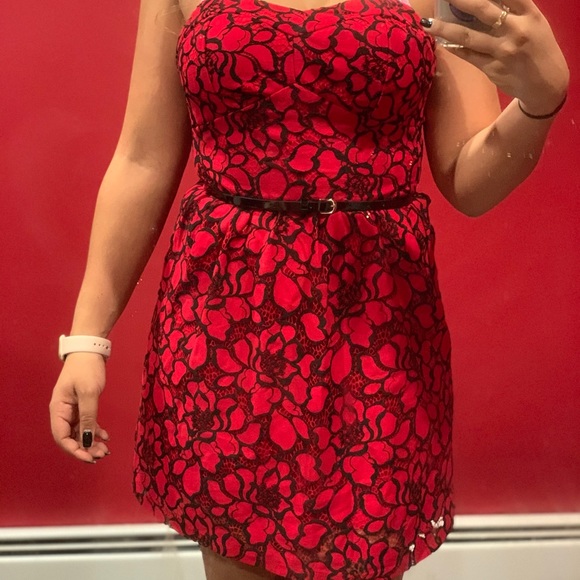 Lily Rose Dresses & Skirts - 🌸 Juniors Lily Rose Red Rose Dress